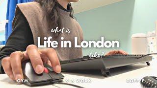 9-5 Work Week In My Life • What Life In London Looks Like • Cooking, Gym, Cleaning 