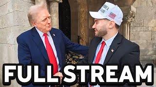 Adin Ross & Donald Trump FULL STREAM!