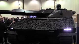 BAE Systems' Adaptiv infra-red 'invisibility cloak' for military vehicles