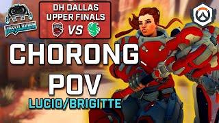 [CH0R0NG POV] Crazy Raccoon vs Team Falcons - Upper Finals - DH Dallas OWCS