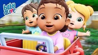 Bebek Oto Yıkama  Baby Alive Türkçe   Çocuklar İçin Çizgi Filmler 