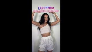 COOL GIRL HALLOWEEN COSTUMES #shorts #euphoria