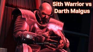 SWTOR - Sith Warrior vs Darth Malgus