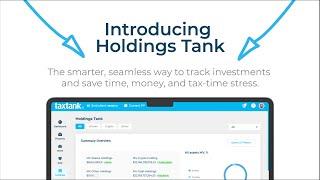 Crypto, Shares & Investment Income & CGT Tracking Made Easy with TaxTank