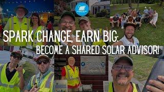 Spark Change, Earn Big: Become a Shared Solar Advisor