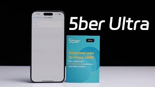 5ber eSIM Ultra 支持 iPhone 切卡了？eSIM 实体卡有什么用？