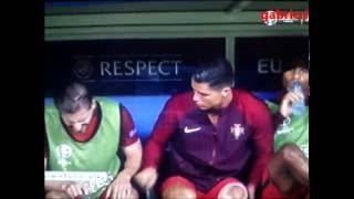 Cristiano Ronaldo funny - Portugal France 1 0 ( gol Eder ) Euro 2016