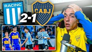 RACING 2 - BOCA JUNIORS 1 - REACCIÓN PICANTE - Liga Argentina 2024 - Toto Bordieri