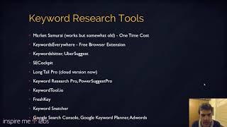 Keyword Research Tools