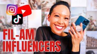 Top Filipino-American Influencers on YouTube, TikTok + Instagram  Filipina. American. Creative.