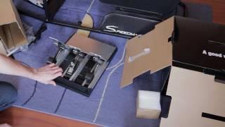 Fanatec CSR Elite pedals unboxing