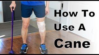 How to Use a Cane - On Floor and Stairs