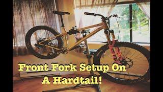 Setting Up A Front Fork On A Hardtail Mountain Bike! (2021 Commencal Meta HT)