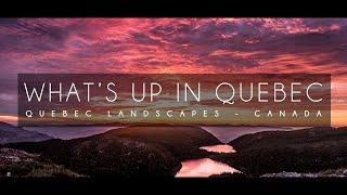 What's up in Quebec | Best of Quebec's Landscapes [4K]