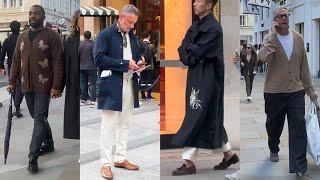 Men's street fashion. What's new in men's fashion this fall.