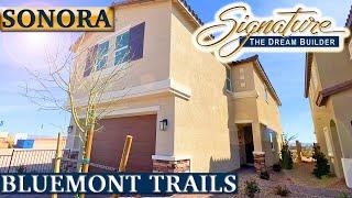 The Sonora Model 2,555sqft - New Signature Homes in Southwest Las Vegas at Bluemont Trails