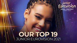 Junior Eurovision 2021 | OUR TOP 19