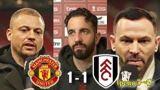 Man Utd vs Fulham 1-1 (Pens 3-4): FA Cup Holders Eliminated! Post-Match Reactions!