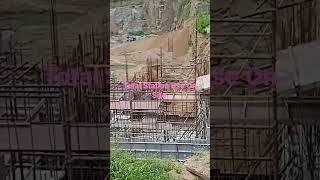 Road से 30 feet down ये Construction हो रहा है| 1st Basement Slab का Centering ho रहा है #civil_site