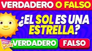 ¿Verdadero o Falso?  | Cultura General - Play Quiz Trivia