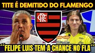 MÍDIA ANUNCIA A DEMISSÃO DE TITE DO FLAMENGO! ´FELIPE LUIS TERÁ A CHANCE´! NOTICIAS DO FLAMENGO HOJE