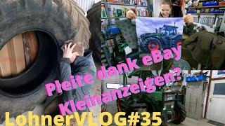 LohnerVLOG#35 Pleite dank eBay Kleinanzeigen? I Fendt Farmer 106s bekommt einen Ölwechsel