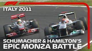 Schumacher & Hamilton's Epic Monza Battle | 2011 Italian Grand Prix