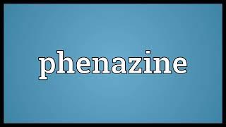 Phenazine meaning