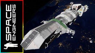 The LIM Constellation Orion Heavy Freighter! - Space Engineers