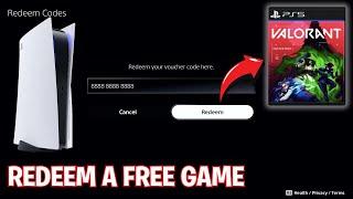 How to Redeem a Free Game using this PSN code(Tutorial)(2024)