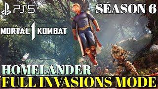 Mortal Kombat 1 Invasion Season 6 MK1 |MK1 Homelander Gameplay| MK1 Invasion Season 6 | MK1 Season 6