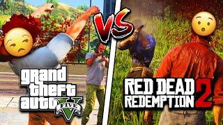 GTA 5 vs. Red Dead Redemption 2 - The Ultimate Comparison