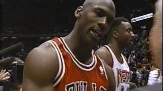 Michael Jordan (37pts/16rebs/5asts) vs. Nets (1996)