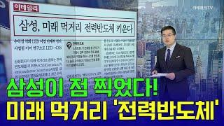 삼성이 점 찍었다! 미래 먹거리 '전력반도체' | Market Signal (20250313)