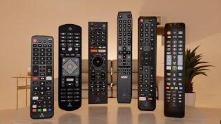 Universal remote controls – no additional programming required