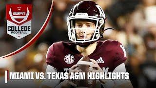 Miami Hurricanes vs. Texas A&M Aggies | Full Game Highlights