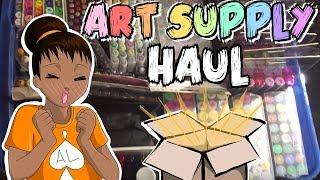 Art Haul: ALL of the Supplies (Markers, Fineliners, Paper, Watercolors, and MUCH MORE)