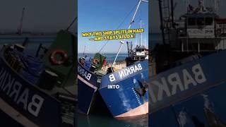 Why this ship splits in half - and stays afloat? #knowledge #automobile #popular #facts #invention