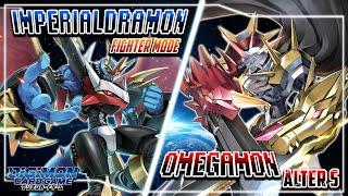 Digimon Card Game : Imperialdramon Fighter Mode (Blue) VS Omnimon Alter-S (Black) [EX-04]