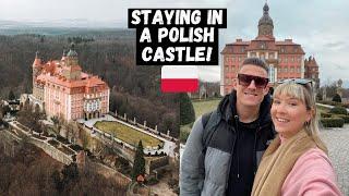 Mieszkaliśmy w polskim zamku! Najbardziej WYJĄTKOWY Hotel w Polsce! | (Książ)