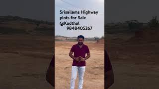 Pharmacity near EMI Option open plots for sale ||srisailam highway@kadthal#hyderabadrealestate