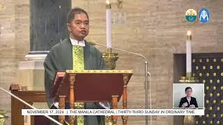 Sunday Mass at the Manila Cathedral - November 17, 2024 (10:00am)