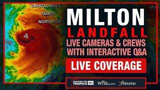 MILTON DAMAGE COVERAGE: Hurricane Slams Florida, Millions in Power Outage | Live Q&A + Camera Feeds