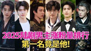 2025陸劇男主漲粉量TOP10！《折腰》劉宇寧第二，《難哄》白敬亭第四，第一名竟是他！#張凌赫#餘承恩#辛雲來#林一#陳哲遠#李現#李昀銳#白敬亭#王安宇#敖瑞鵬#劉宇寧#折腰#九重紫#難哄