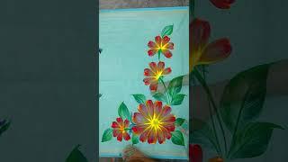 fabric painting | #fabricpainting #fabric #colour #painting #fabricpainting #shortsvideo #54