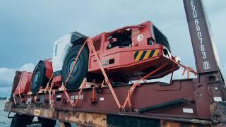 Sandvik LH410 shipping