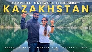 5 Days in Kazakhstan - Itinerary With Cost | India to Kazakhstan Travel Guide | VISA, SIM, FOREX