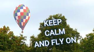 Perfectly calm ballooning weather