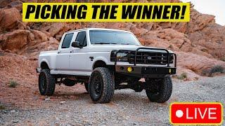 Picking the 1997 Ford F-250 Giveaway Winner!