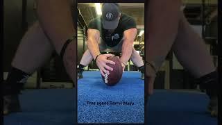 Long Snapping Free Agent Darryl Mayo #football #longsnapping @theUFL